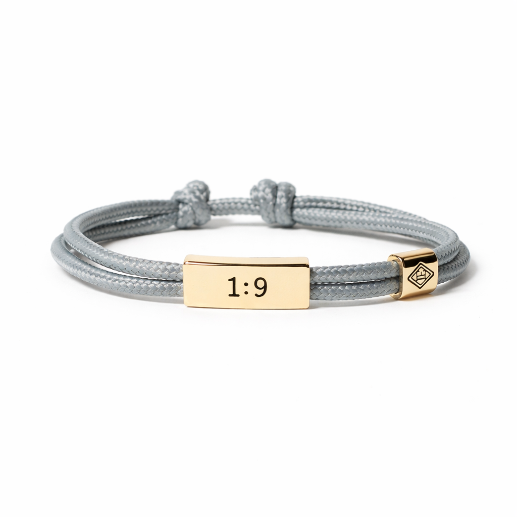 Sentiment Cord Bracelet-Joshua 1:9, With You Always – Lenny and Eva