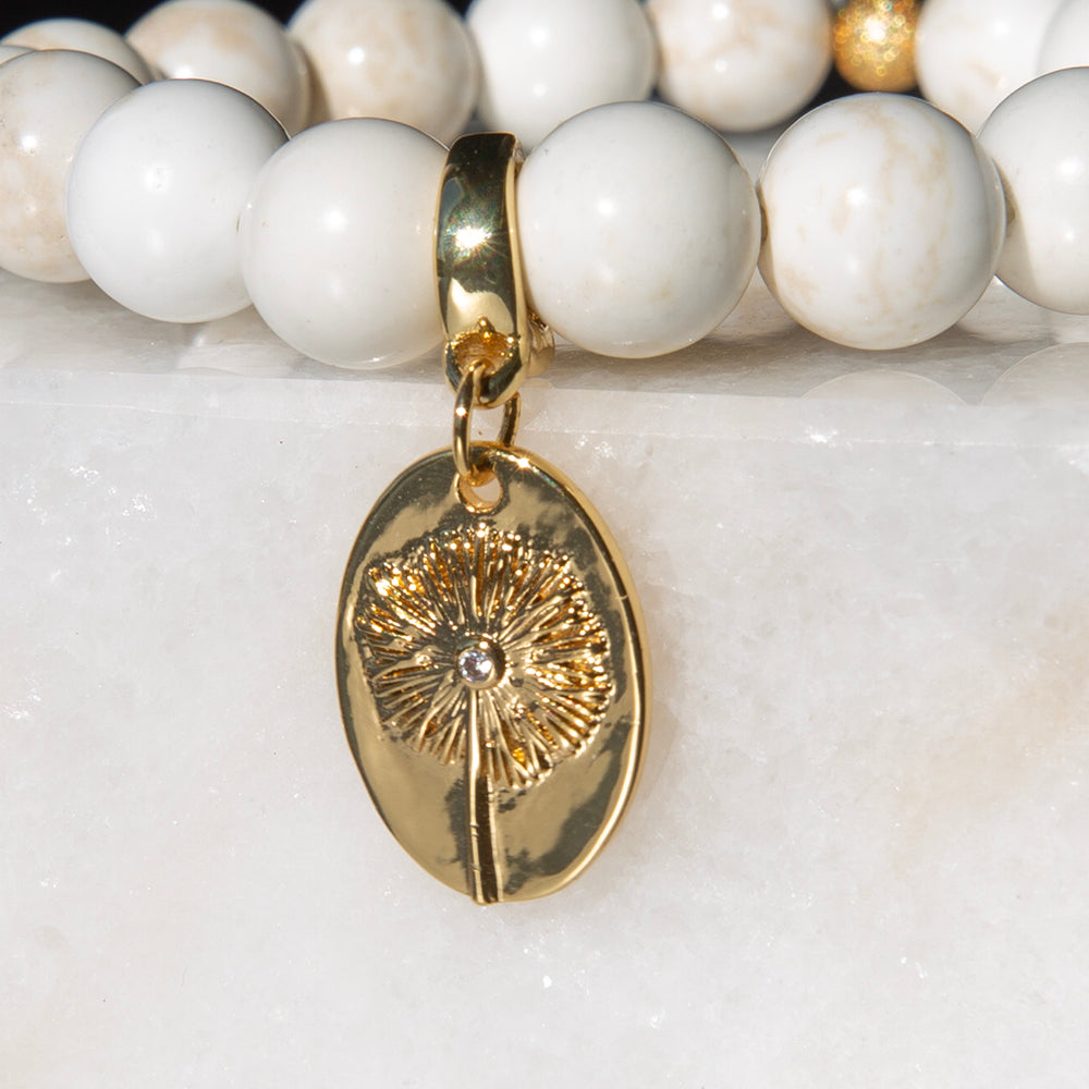Dandelion Charm, CZ – Lenny and Eva