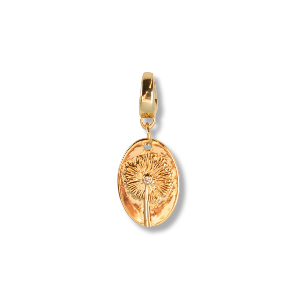Dandelion Charm, CZ – Lenny and Eva
