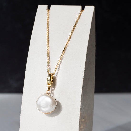 Large Pearl Charm