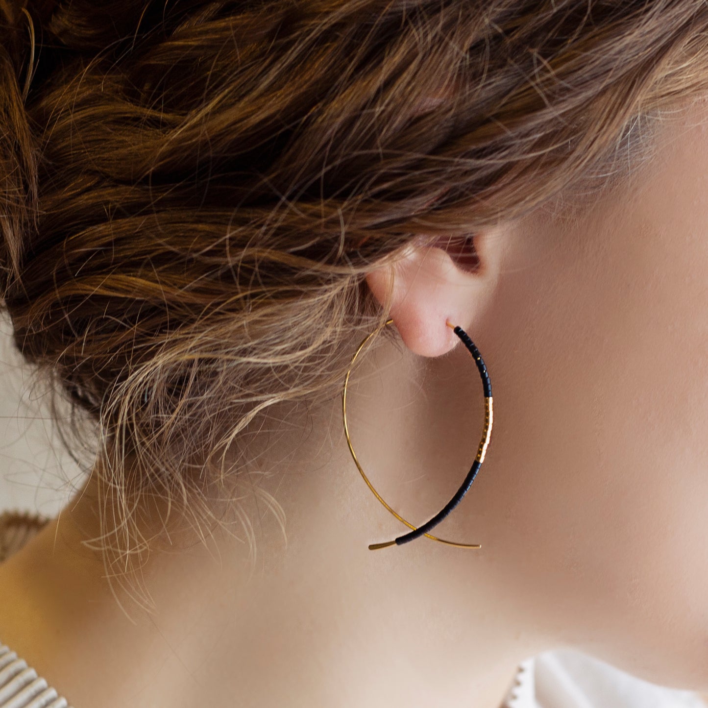 Norah Earrings-Graphite