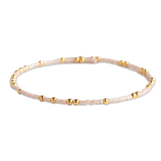 Confetti Bangle-Champagne