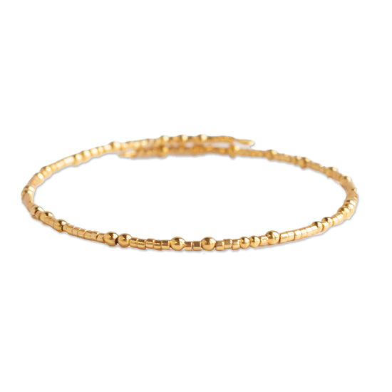 Confetti Bangle-Gold