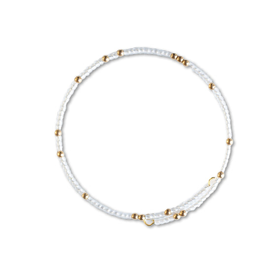 Confetti Bangle-Pearl