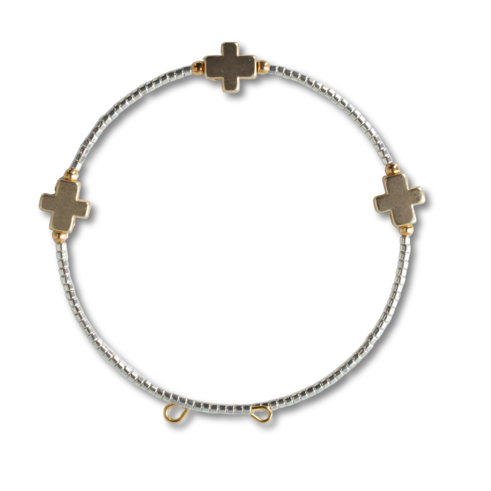 Faithful Bangle-Silver