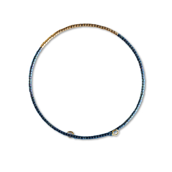 Norah Bangle-Metallic Blue