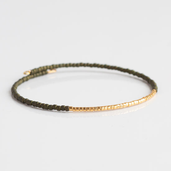 Load image into Gallery viewer, Norah Bangle-Olive

