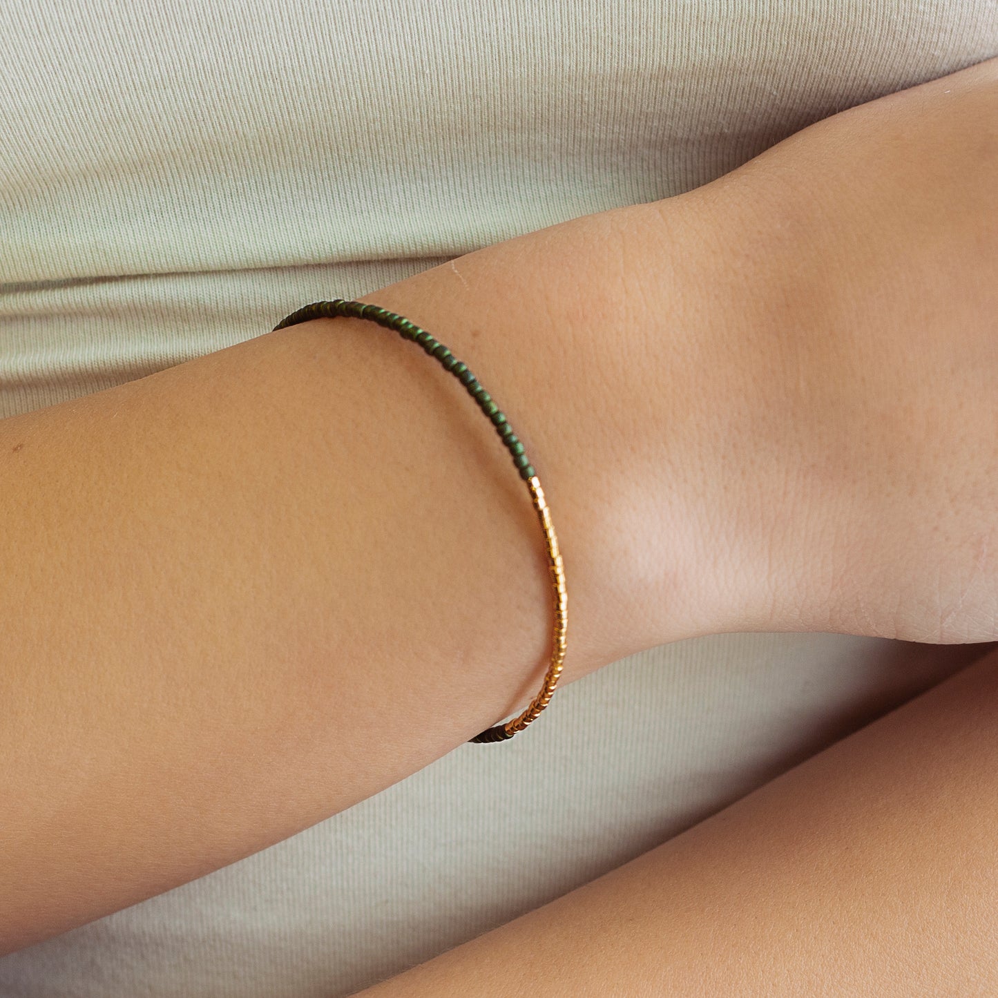 Load image into Gallery viewer, Norah Bangle-Olive
