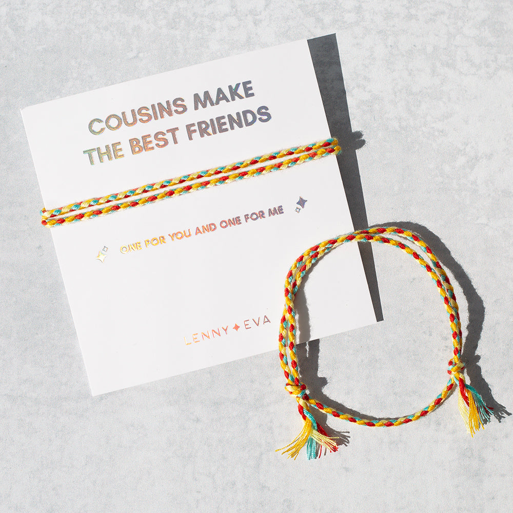 Shareable Friendship Bracelets-Cousins Make the Best Friends