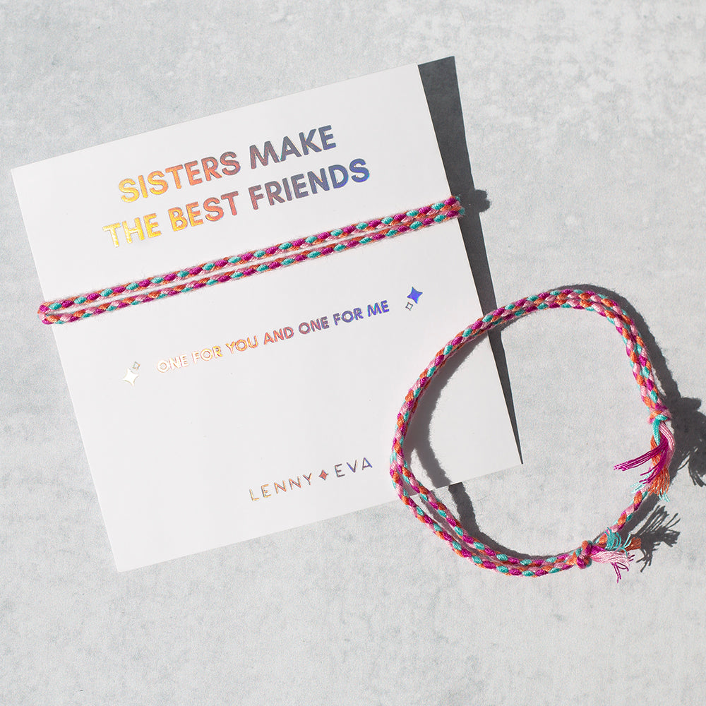 ANTI RUST) Bestie Bff Friendship Love Yourself Bracelet Free Cute Card  (Guarantee colour tak karat) | Shopee Malaysia