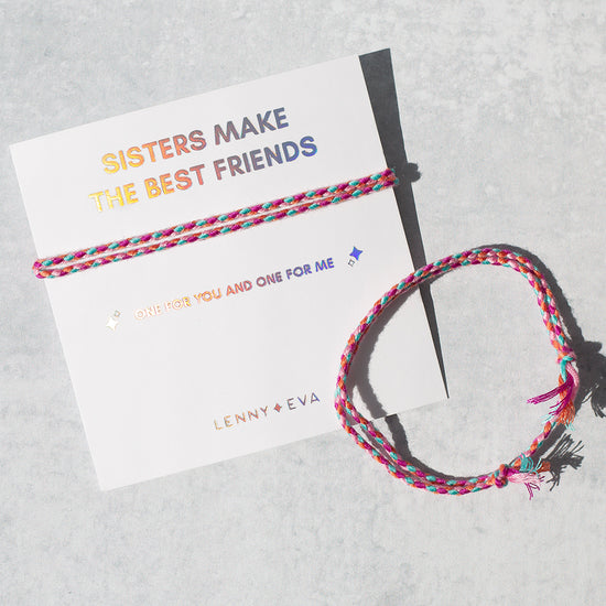 Shareable Friendship Bracelets-Sisters Make the Best Friends