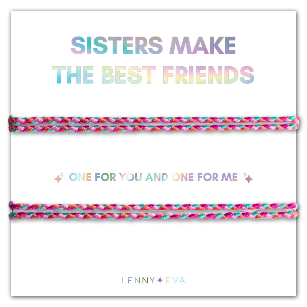 Shareable Friendship Bracelets-Sisters Make the Best Friends