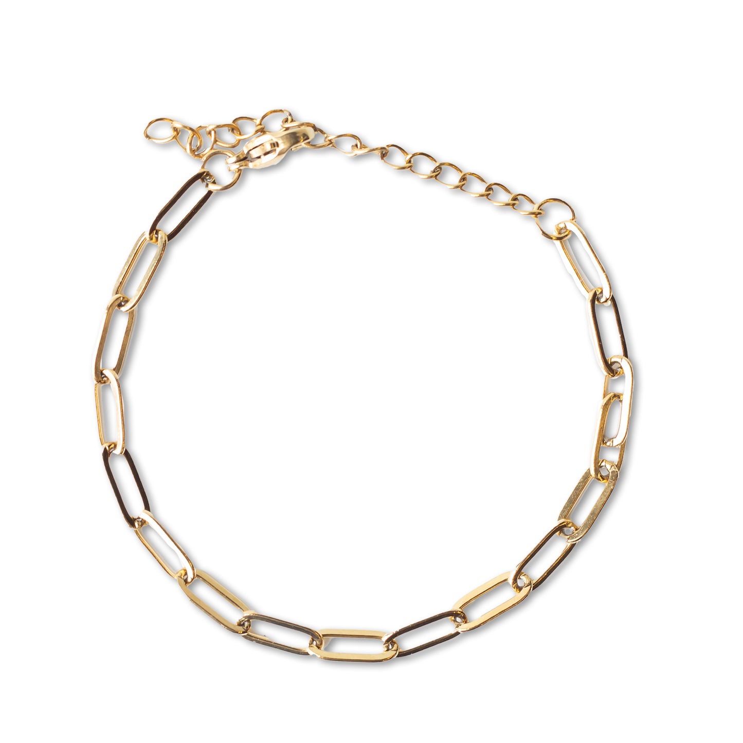 Gilded Bracelet-Paper Clip