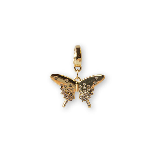 Butterfly Charm, CZ