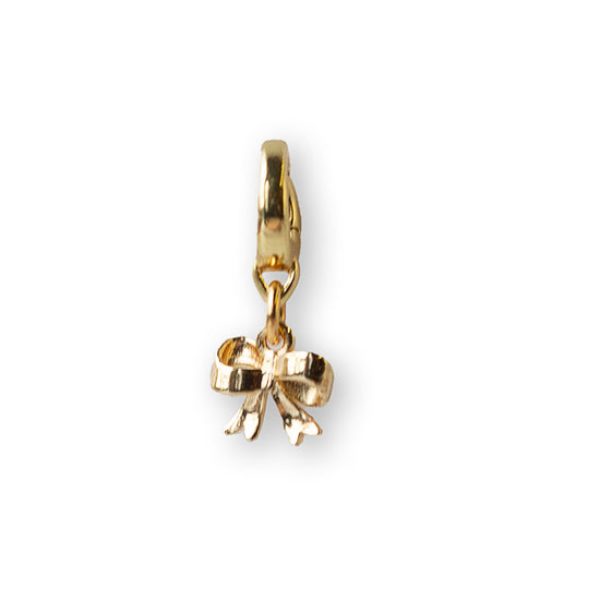 Bow Charm, Gold