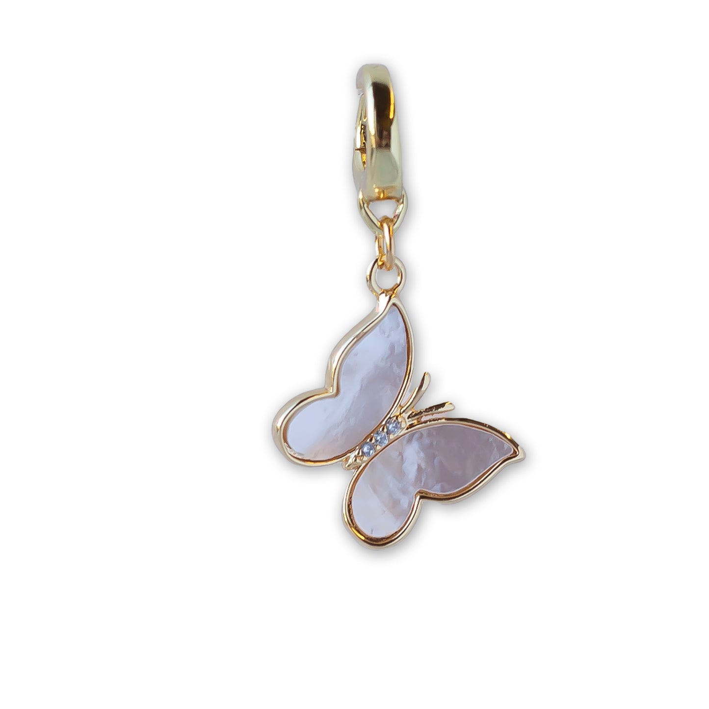 Butterfly Charm, Mother of Pearl