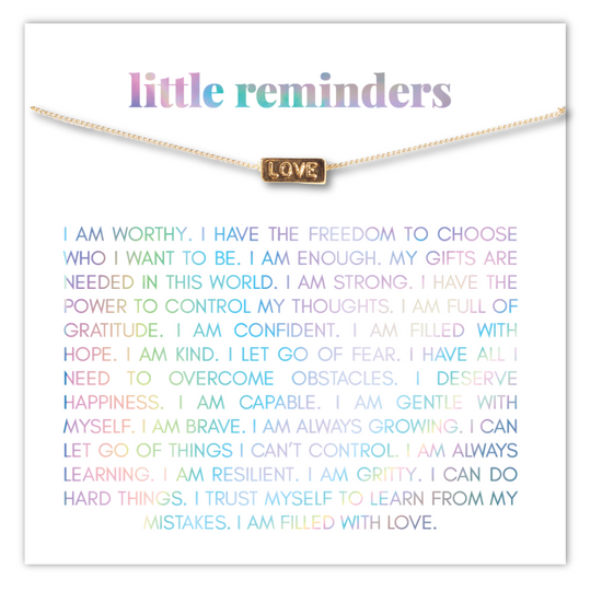 Reminders Necklace-Love