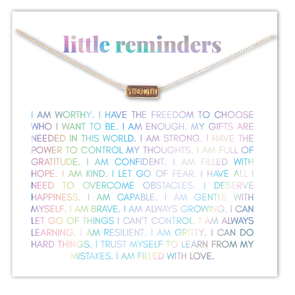 Load image into Gallery viewer, Reminders Necklace-Strength
