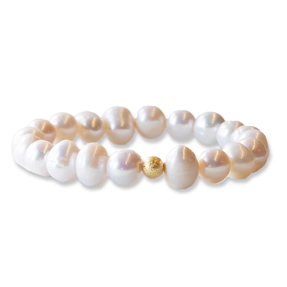 Freshwater Pearl Bracelet, 10mm