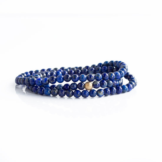 Handmade Gemstone Blue Magnesite Turquoise Stretch Bracelet Blue Magnesite  Turquoise Round Beads 4mm 6mm 8mm 10mm 12mm 7.5