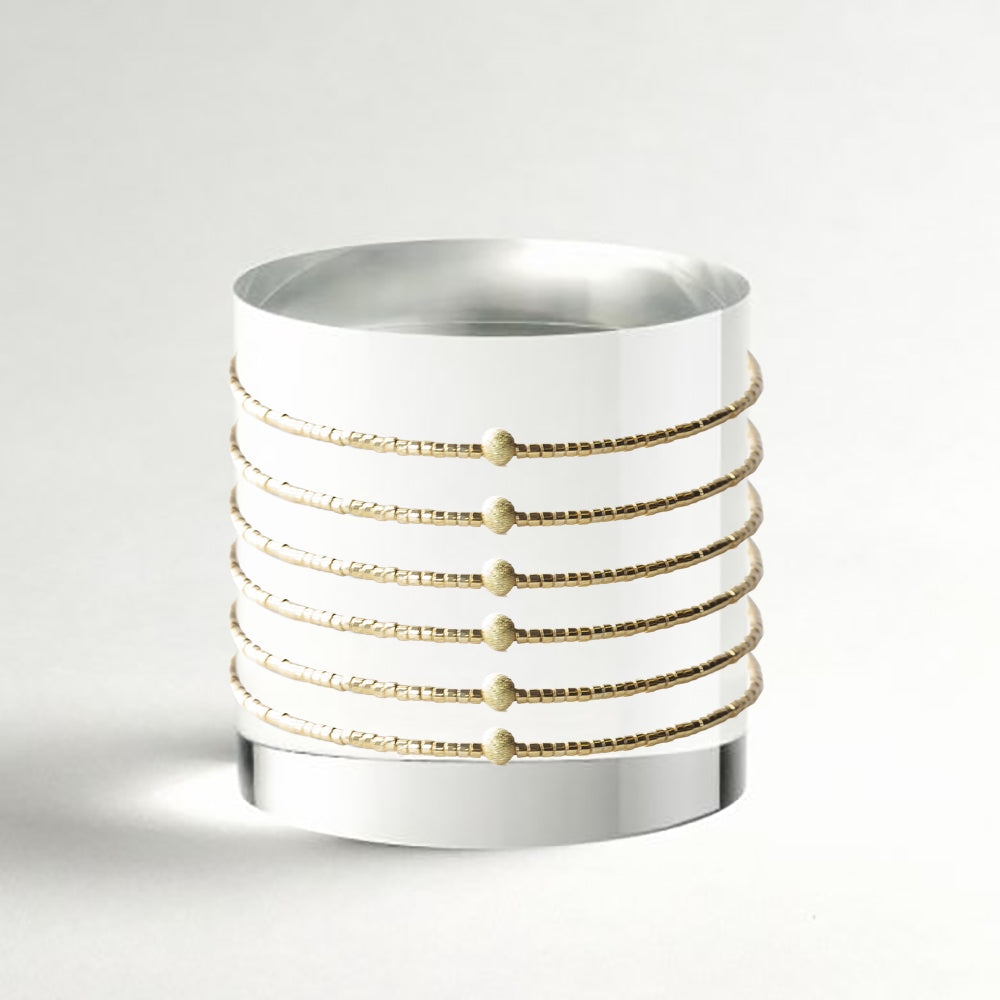 Sprinkles Bangle-Gold