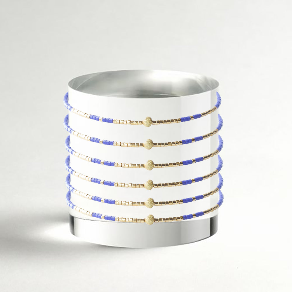 Sprinkles Bangle-Periwinkle