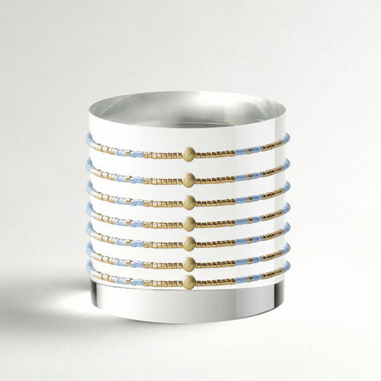 Sprinkles Bangle-Sky Blue