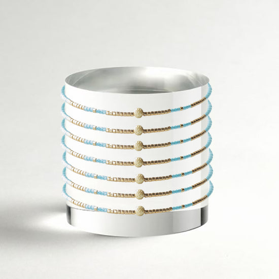 Sprinkles Bangle-Turquoise