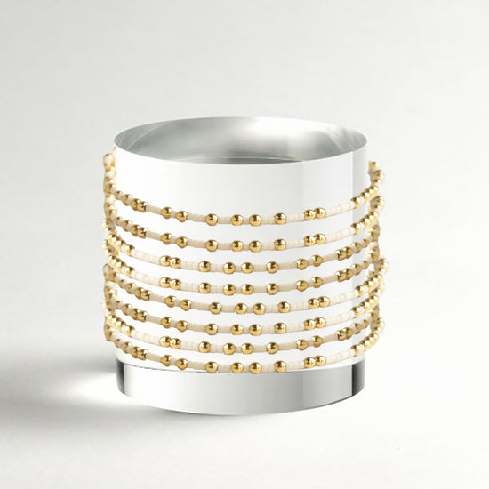 Confetti Bangle-Ivory