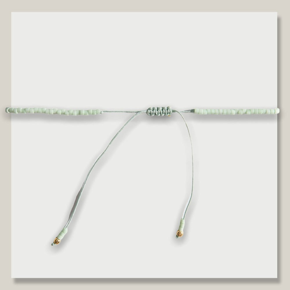 Load image into Gallery viewer, Intentions Bracelet, Pearl Cord-Blush
